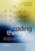 Coding Theory - Algorithms, Architectures, and Applications